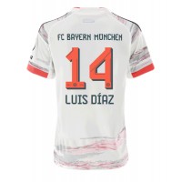 Bayern Munich Luis Diaz #14 Vonkajší Ženy futbalový dres 2025-26 Krátky Rukáv